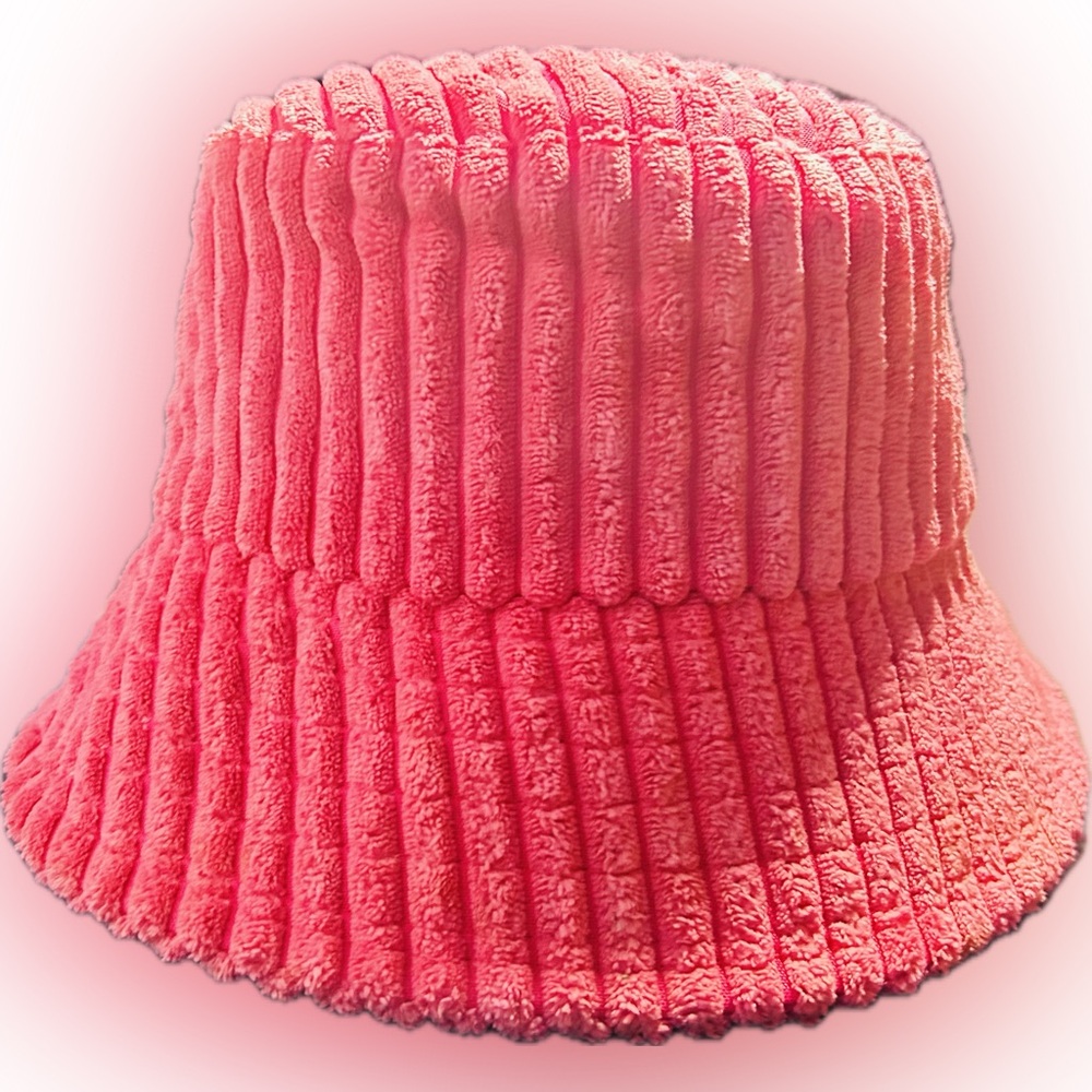 Pink Women Bucket Hat